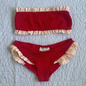 Red Hunza G Bikini